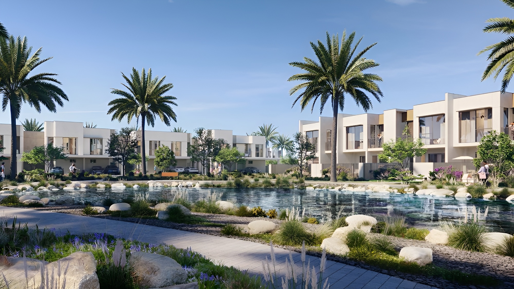 In The Valley, you'll find Nima by Emaar, a townhouse community that embraces the elegance of nature. Nestled within tranquil neighborhoods, Nima seamlessly merges modern living with the natural environment. Nima offers a range of 3-4 bedroom townhouses that embody both functionality and aesthetic appeal. These homes are designed to provide a canvas for personal expression, allowing residents to create their own unique living spaces. The layouts within Nima are thoughtfully crafted to offer versatility, making room for various preferences and lifestyles. There's a sense of freedom in the design, allowing residents to shape their living spaces as they see fit. The Valley, set against a backdrop of sweeping sandy vistas and lush green expanses, is home to a collection of contemporary townhouse complexes. The Valley stands as a self-sufficient community, offering a diverse array of amenities and services that cater to the needs and desires of its residents. Within The Valley, educational options, healthcare services, leisure activities and recreational facilities converge to create a holistic living experience. Starting at just AED 2.1M, Nima by Emaar offers 3-4 bed townhouses. The handover is expected in Q3 2027 with a 90/10 payment plan.