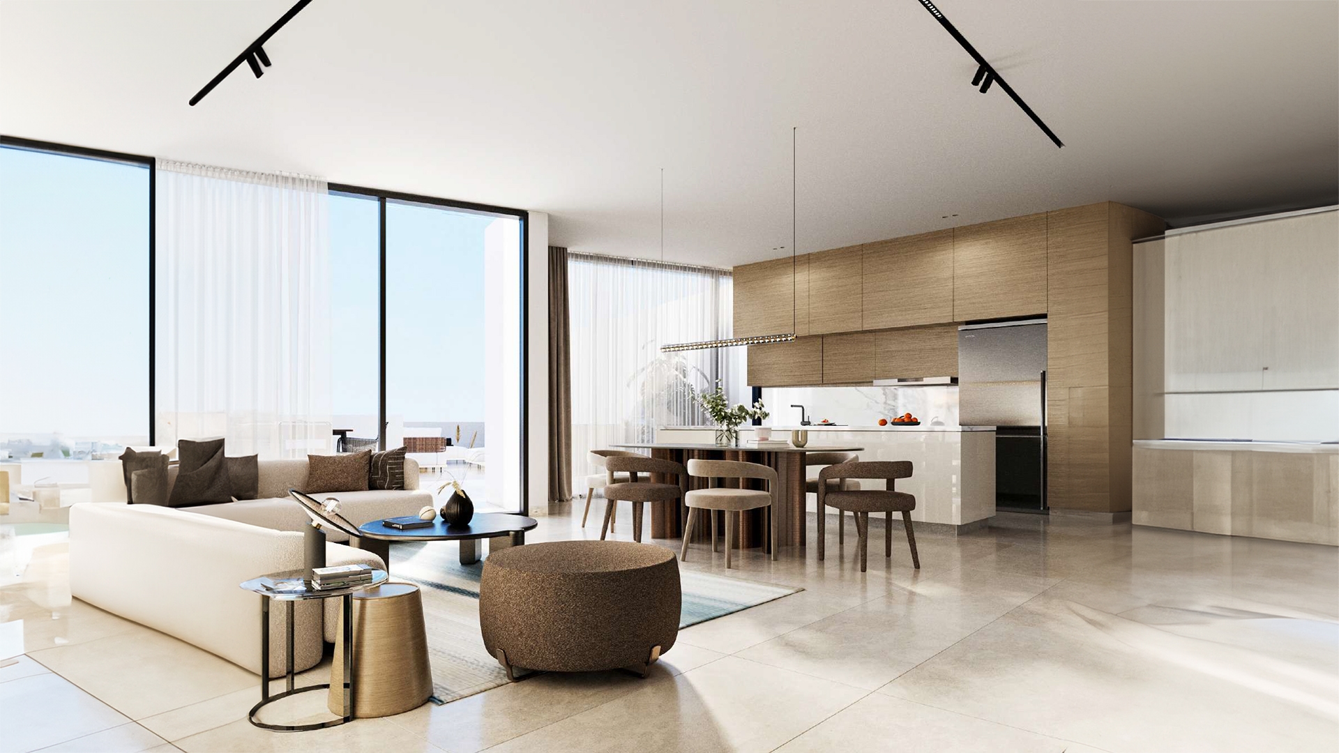 Azura Residences at Dubai Islands stands as a testament to coastal living. The towers rise from the shore, their clean lines and glass surfaces catching the light of sea and sky. Inside, homes range from one to three bedrooms. Each space is thoughtfully designed, with open layouts that make the most of natural light and views. Kitchens flow into living areas, creating spaces for both daily life and entertaining. Bedrooms offer a calm retreat, while bathrooms blend style with function. Life at Azura extends beyond private spaces. A pool invites residents to cool off and unwind. The fitness center caters to those who want to stay active. Children have their own area to play and explore. For social gatherings, a barbecue area sets the stage for shared meals and conversations. Step outside, and Dubai Islands unfolds. Beaches stretch along the coast, perfect for morning walks or evening strolls. Parks dot the landscape, offering green spaces for relaxation. Waterways weave through the islands, creating a unique blend of land and sea. The city's energy remains close, yet the immediate surroundings offer a sense of escape. Starting at AED 1.5M, Azura Residences at Dubai Islands offers 1 to 3-bedroom apartments. The handover is expected in Q2 2026 with a 60/40 payment plan.