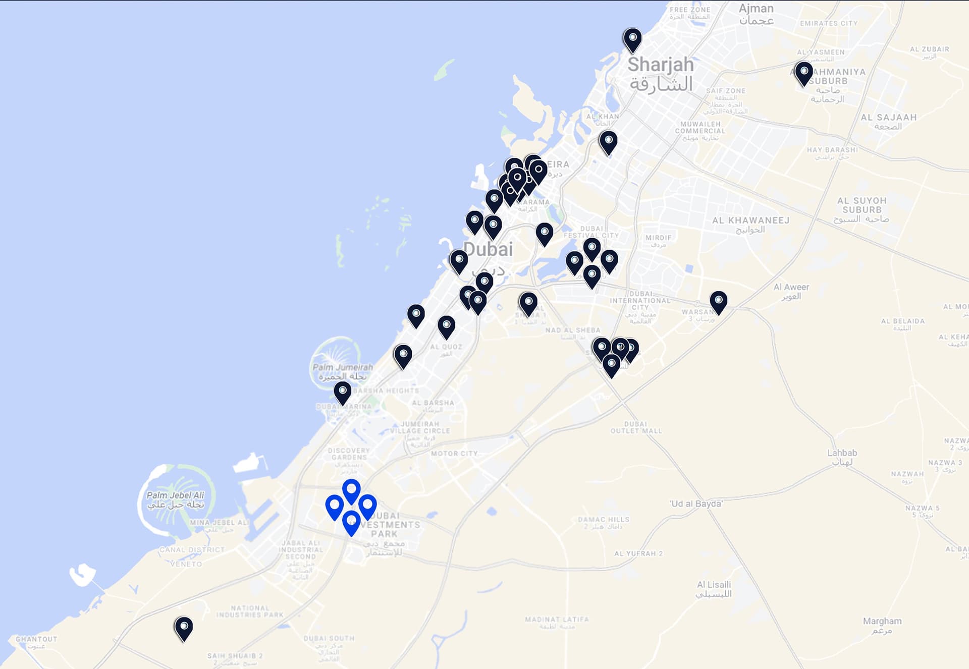 Managed Properties Location